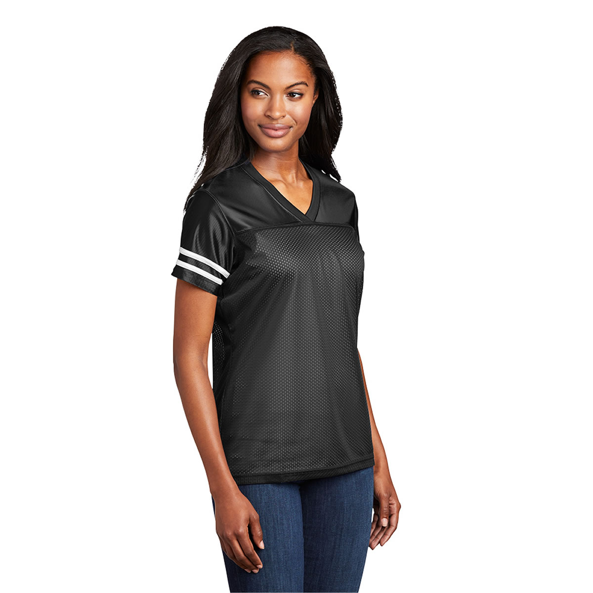 Greek nation Fraternity & Sorority ΔΦΩ Black Mesh Football Jersey